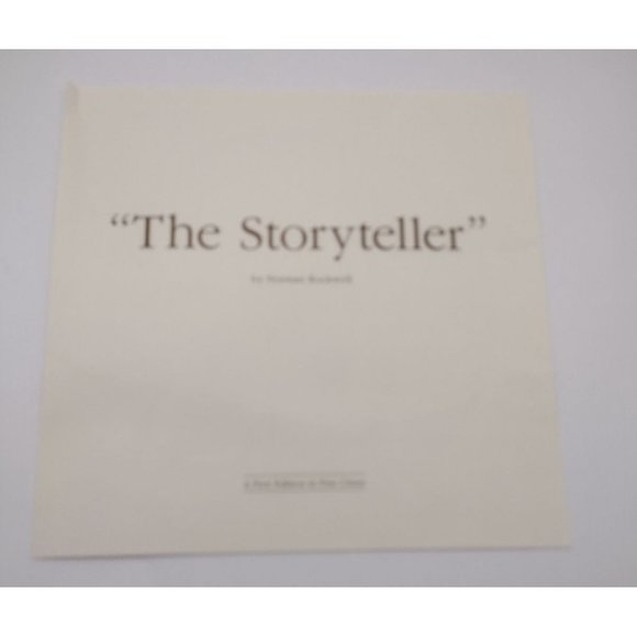 Norman Rockwell 1983 Collector Plate "The Storyteller" - Picture 5 of 11